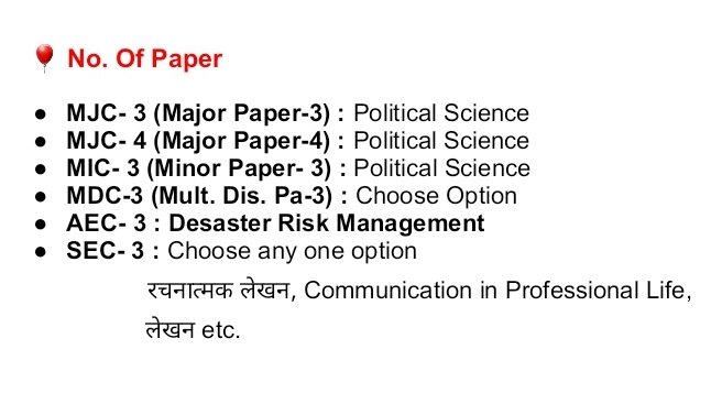 Political Science Ba 3rd Semester New Syllabus Pdf Download